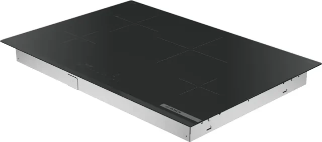 Product photo of the Bosch 800 Series NIT8061UC, shown on its own without cookware.