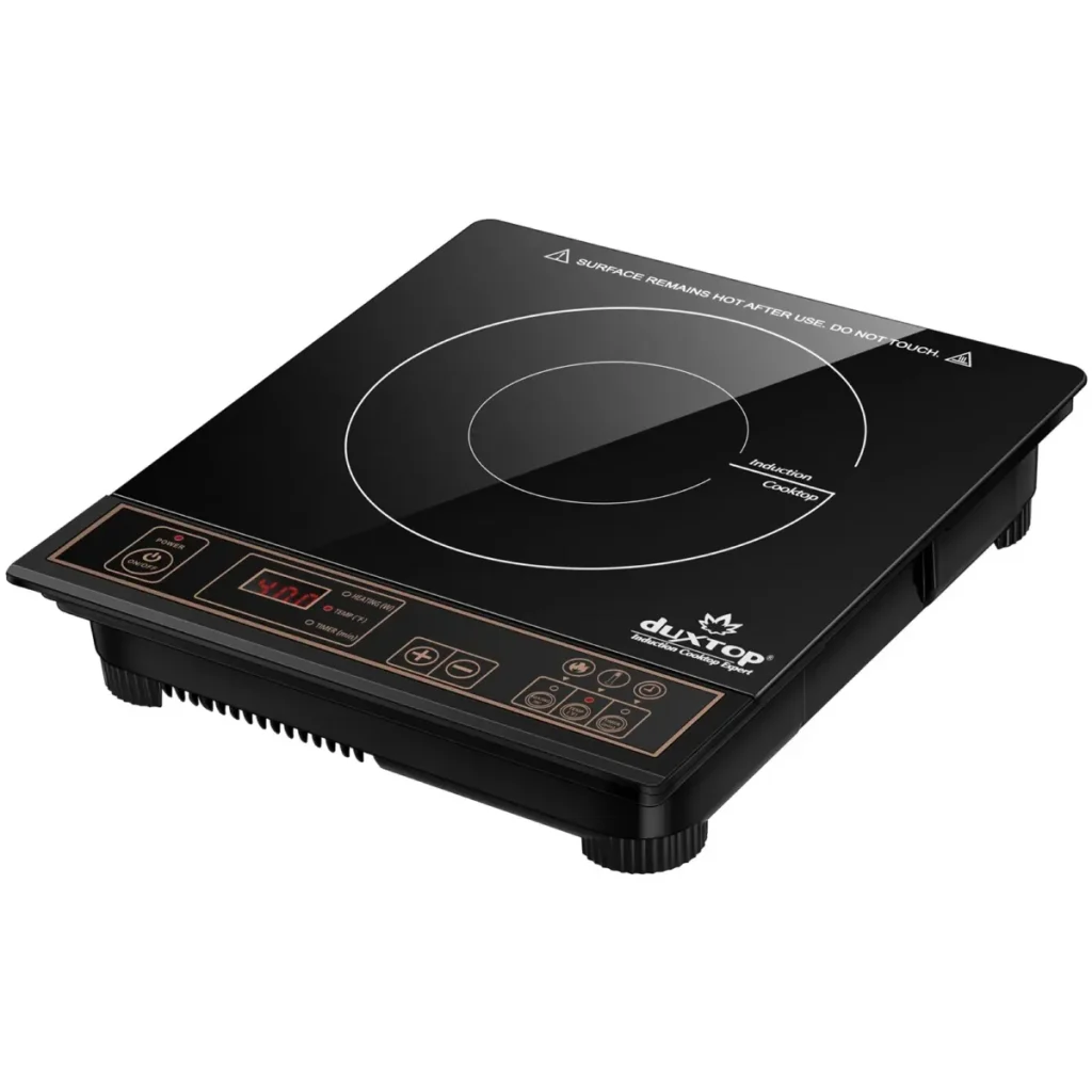 Product photo of the Duxtop 8100MC, shown on its own without cookware.