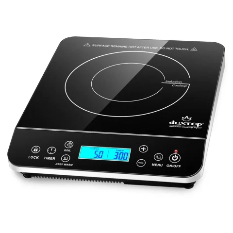 Product photo of the Duxtop 9600LS, shown on its own without cookware.