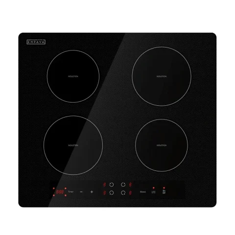 Product photo of the Empava Ease 24-inch, shown on its own without cookware.