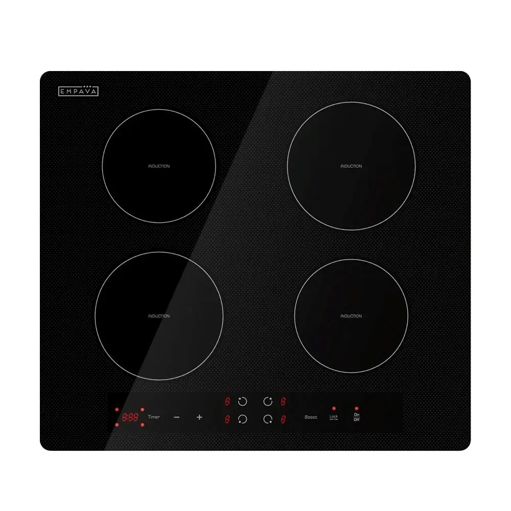 Product photo of the Empava Ease 24-inch, shown on its own without cookware.