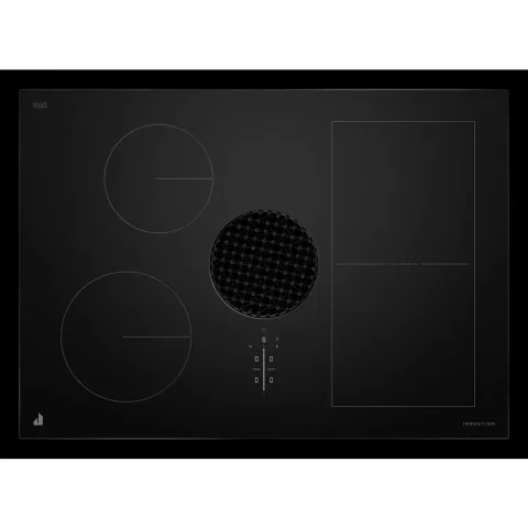 Product photo of the JennAir JIDT730SBL, shown on its own without cookware.