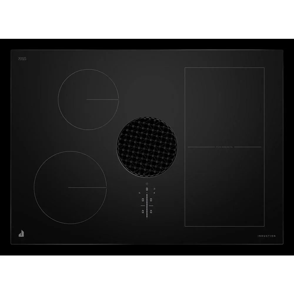 Product photo of the JennAir JIDT730SBL, shown on its own without cookware.