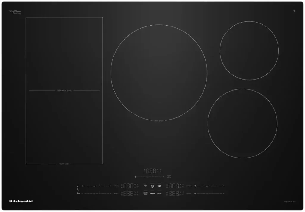 Product photo of the KitchenAid KCIT730SBL, shown on its own without cookware.