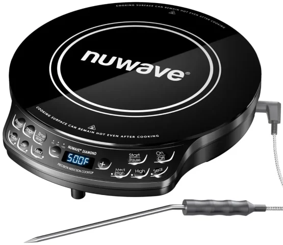 Product photo of the NuWave Diamond with Probe, shown on its own without cookware.