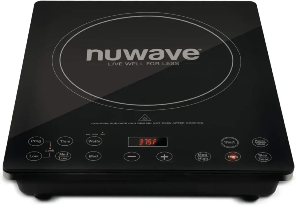 Product photo of the NuWave Pro Chef, shown on its own without cookware.