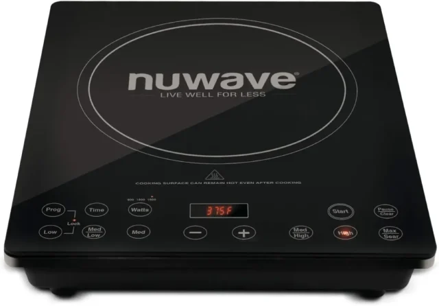 Product photo of the NuWave Pro Chef, shown on its own without cookware.